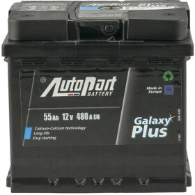 Аккумулятор AutoParts 6 CT-55-R Galaxy Plus ARL055P00