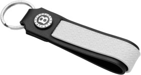 Брелок Bentley с логотипом белый BL1947