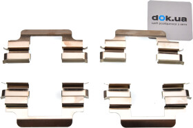 Комплектующие дисковых тормозных колодок JP Group 1163650710