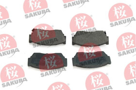 Тормозные колодки Sakura 600-10-4060