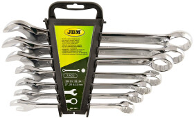 Набор ключей рожково-накидных JBM 52971 20-32 мм 7 шт