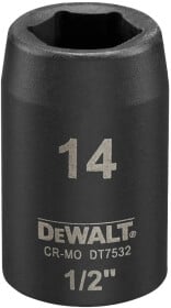 Торцева головка DeWALT DT7532 14 мм 1/2