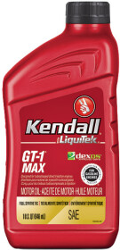 Моторное масло Kendall GT-1 MAX with LiquiTek 10W-30 синтетическое