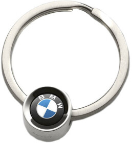 Брелок BMW с логотипом серый 80272454771