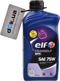 Трансмиссионное масло Elf Tranself NFX 75W синтетическое