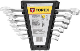 Набор ключей рожково-накидных Topex 35D379 6-17 мм 6 шт
