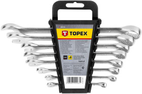 Набор ключей рожково-накидных Topex 35D756 6-19 мм 8 шт