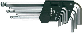 Набор ключей шестигранных Topex 35D957 1,5-10 мм 9 шт