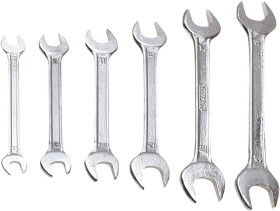 Набор ключей рожковых Top Tools 35D255 6-17 мм 6 шт
