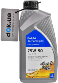 Трансмісійна олива Delphi Gear Oil 5/4 GL-5 75W-90 напівсинтетична