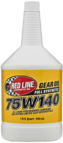 Трансмиссионное масло Red Line High-Performance Lubricant GL-5 GL-6 MT-1 75W-140 синтетическое