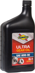 Трансмиссионное масло Sunoco Ultra Gear Oil GL-5 MT-1 80W-90