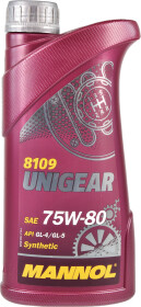 Трансмиссионное масло Mannol Unigear GL-4 / 5 75W-80 синтетическое