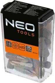 Набір бит Neo Tools 06-011 20 шт.