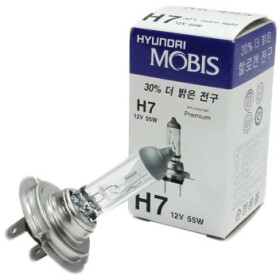 Автолампа Mobis Premium H7 55 W прозрачная 1864755007