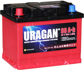 Аккумулятор Uragan 6 CT-60-L 060142401020107119RUR