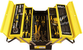 Набор инструментов WMC Tools 4087C 1/2", 1/4" 87 шт.