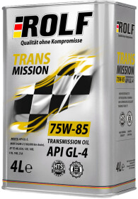 Трансмісійна олива ROLF TransMission GL-4 75W-85 напівсинтетична