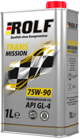 Трансмісійна олива ROLF TransMission GL-4 75W-90 напівсинтетична