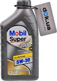 Моторна олива Mobil Super 3000 Formula V 5W-30 синтетична