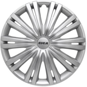 Комплект колпаков на колеса Argo Giga цвет серебристый