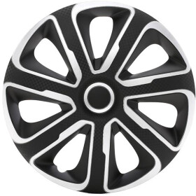Комплект колпаков на колеса Argo Livorno Carbon цвет серебристый + черный карбоновая