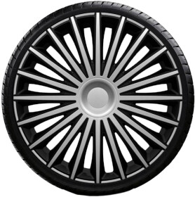 Комплект ковпаків на колеса Argo Dakota колір сріблястий + чорний