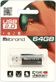 Флешка Mibrand Cougar 64 ГБ MI20CU64P1B