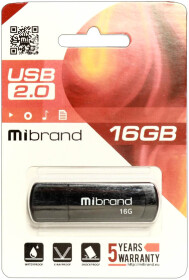 Флешка Mibrand Grizzly 16 ГБ