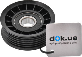 Обводной ролик поликлинового ремня Gates T38008