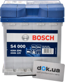 Аккумулятор Bosch 6 CT-44-R S4 Silver 0092S40001