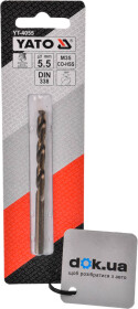 Свердло Yato спіральне по металу YT-4055 5.5 мм