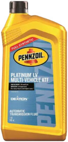 Трансмиссионное масло Pennzoil Platinum LV синтетическое