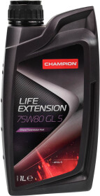 Трансмиссионное масло Champion Life Extension GL-5 75W-80 минеральное