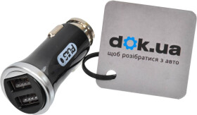 USB зарядка в авто Pulso C-2411BK