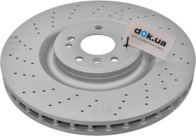 Гальмівний диск Zimmermann 400.3684.20