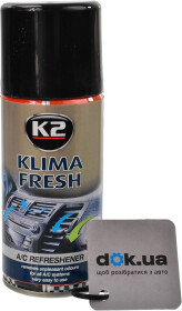 Очиститель кондиционера K2 Klima Fresh лимон спрей