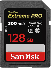 Карта памяти SanDisk Extreme PRO UHS-II SDXC 128 ГБ