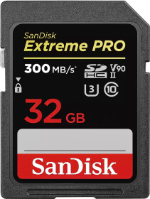 Карта памяти SanDisk Extreme PRO UHS-II SDXC 32 ГБ