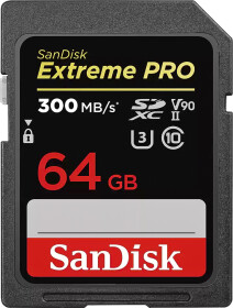 Карта памяти SanDisk Extreme PRO UHS-II SDXC 64 ГБ