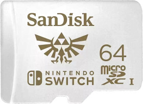 Карта памяти SanDisk Nintendo Switch microSDXC 64 ГБ