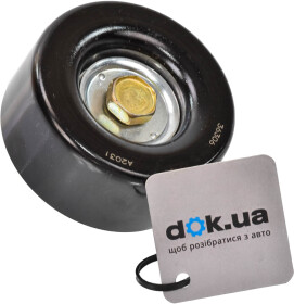 Обводной ролик поликлинового ремня Gates T36306