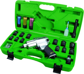 Пневмогайкокрут Toptul (торцеві головки + чохол)