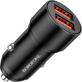 USB зарядка в авто Borofone BZ19 BZ19LB