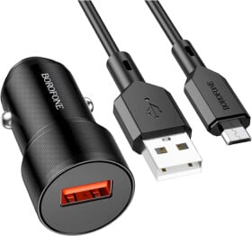 USB зарядка в авто Borofone BZ19AMB