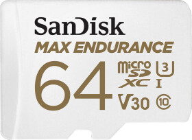 Карта пам’яті SanDisk Max Endurance microSDXC 64 ГБ з SD-адаптером