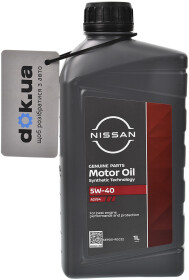 Моторное масло Nissan A3/B4 5W-40 синтетическое