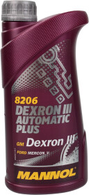 Трансмиссионное масло Mannol Dexron III Automatic Plus