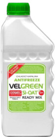 Готовый антифриз VELVANA Velgreen SI-OAT READY MIX G11 зеленый -40 °C