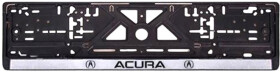 Рамка номерного знака Штурмовик 00000018476 черный Acura